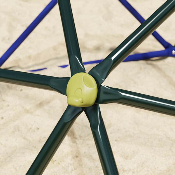 vidaXL Domek do wspinaczki Niebieski Stal