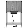 vidaXL Szafka Nocna 2 pcs Szary Sonoma 38 x 31 x 61 cm