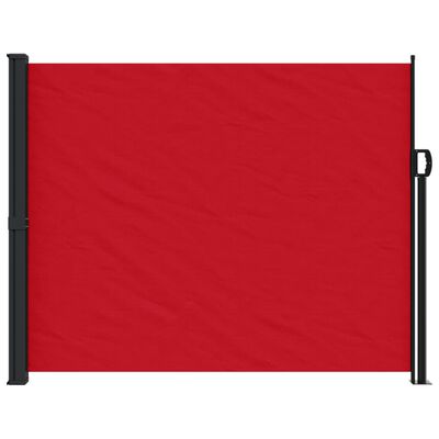 vidaXL Wysuwana markiza boczna na taras, 160 x 300 cm, czerwona