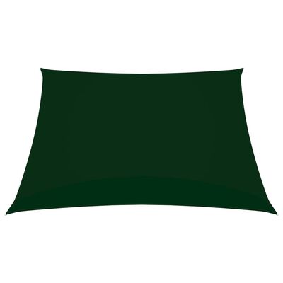 vidaXL Żagiel przeciwsłoneczny, tkanina Oxford, kwadrat, 5x5 m, zieleń