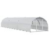 vidaXL Kurnik srebrny 600 x 150 x 100 cm Stal ocynkowana