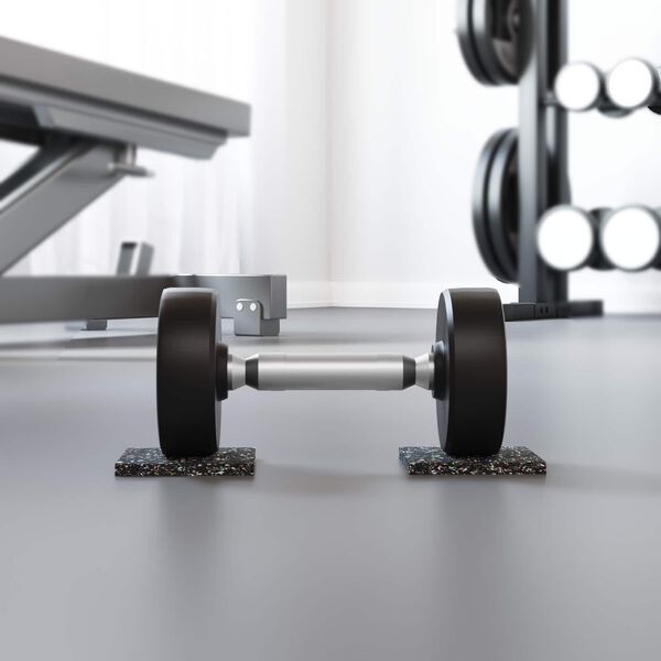 vidaXL Rolka Gumowa Czarny Guma