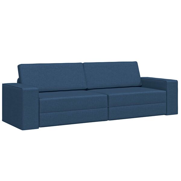 vidaXL Sofa Bed Granatowy 245 x 78 x 77 cm tkanina