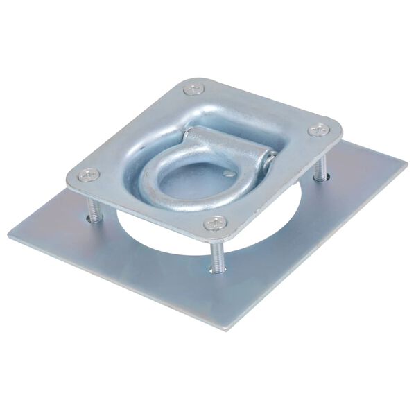 vidaXL Pierścienie mocujące, 8 szt., stal ocynkowana, 2000 kg