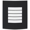 vidaXL Zewnętrzne Oświetlenie Ścienne 2 pcs Czarny 23.5 x 10.5 x 26 cm