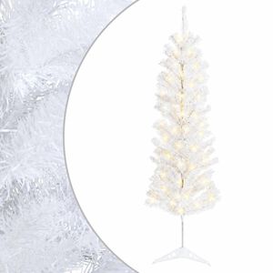 vidaXL Sztuczne smukłe drzewo bożonarodzeniowe 120 cm 150 LED