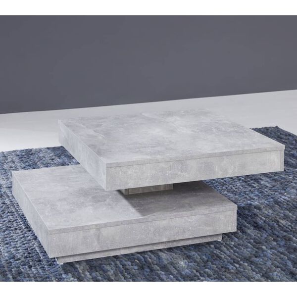 Trendteam Stolik kawowy Universal CT-119, szarość betonu