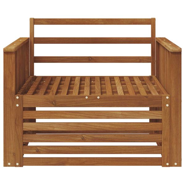 vidaXL 2 Sztuka Sofa z podłokietnikami Lite Drewno Akacji Naturalny