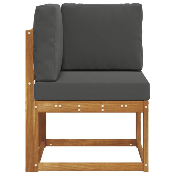 vidaXL Sofa narożna na zewnątrz Lite Drewno Akacji