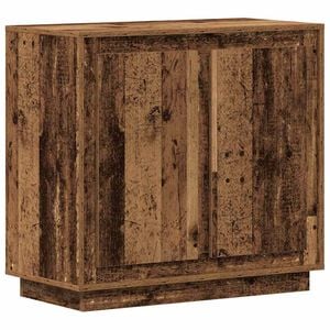 vidaXL Bufet Stare drewno 80 x 40 x 75 cm Drewno inżynieryjne