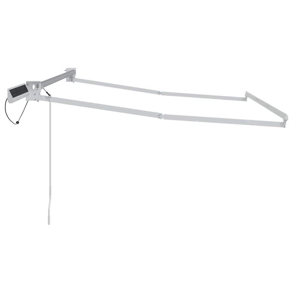 vidaXL Elektryczna rama markizy składanej Biały 2,5 x 2 m Stal