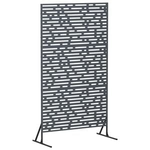 vidaXL Ekran prywatności 100 x 50 x 180 cm Stal antracytowy