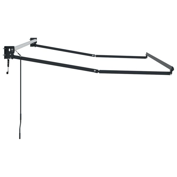 vidaXL Elektryczna rama markizy składanej Antracyt 3 x 2 m Aluminium