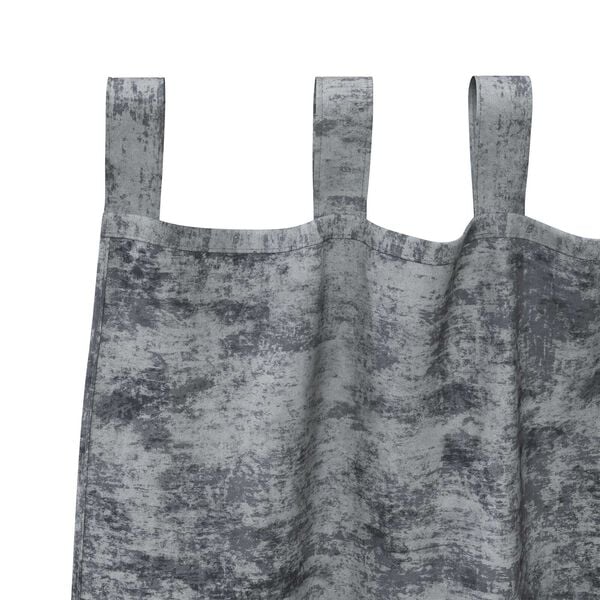 vidaXL Zasłony z weluru 2 pcs Srebrnoszary 245 x 140 cm Aksamit