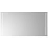 vidaXL Lustro łazienkowe z LED, 40x80 cm