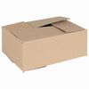 vidaXL Pudełko składane 50 szt. Naturalny 25 x 17,5 x 10 cm Tektura