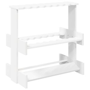 vidaXL Stojak na kij bilardowy Drewno inżynieryjne 60 x 35 x 60 cm