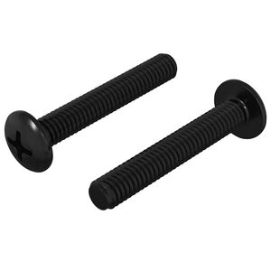 vidaXL Śruba 2 pcs Srebrny 5 x 30 mm Żelazo