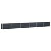 vidaXL Donica Antracyt 580 x 50 x 45 cm Stal Galwanizowana