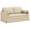 vidaXL Sofa 2 pcs Kremowy
