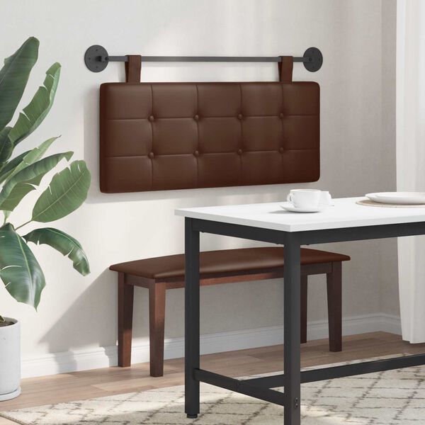 vidaXL Wisząca Głowa Montowane na ścianie Sk&oacute;ra ekologiczna