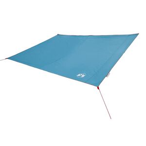vidaXL Tarp odporny na wodę z dachem Niebieski 240 x 350 cm