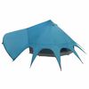 vidaXL Namiot Teepee z dachem Niebieski i szary 600 x 600 x 347 cm
