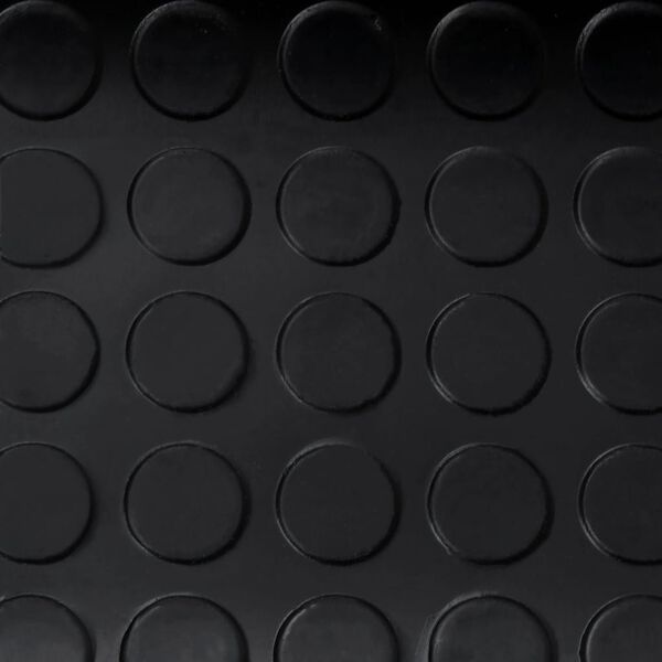 vidaXL Gumowa mata antypoślizgowa, 1,5 x 4 m, 3 mm, w kropki