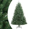 vidaXL Sztuczna choinka zawiasowa ze stojakiem, zielona, 150 cm