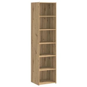 vidaXL Bufet Dąb artisan 45 x 41 x 185 cm Drewno inżynieryjne