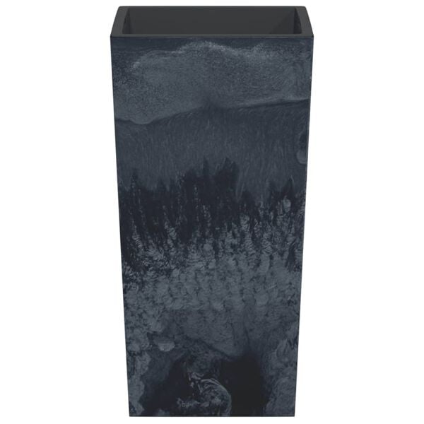 vidaXL Donica z pojemnikiem wewnętrznym, antracyt, 11/26,5 L, beton PP