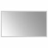 vidaXL Lustro łazienkowe LED przezroczysty 70 x 40 cm szkło hartowane