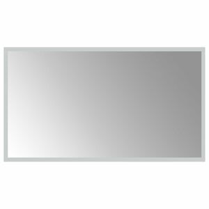 vidaXL Lustro łazienkowe LED przezroczysty 70 x 40 cm szkło hartowane