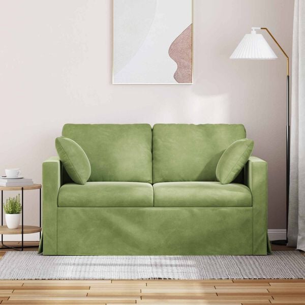 vidaXL Sofa Jasnozielony