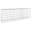 vidaXL Gabion z drutu 5 mm i siatką 10x10 cm 150x30x50 cm