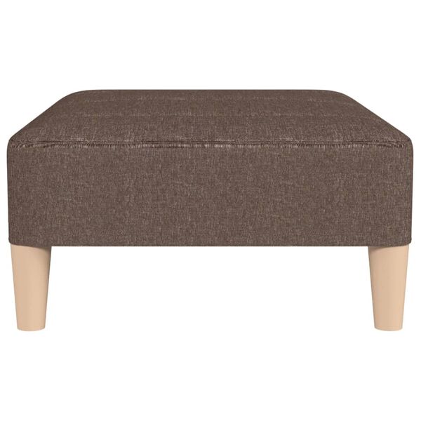vidaXL Podn&oacute;żek, kolor taupe, 78x56x32 cm, tapicerowany tkaniną