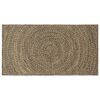 vidaXL Dywan strefowy Naturalny i czarny 100 x 200 cm Juta