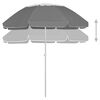 vidaXL Parasol plażowy, antracytowy, 300 cm