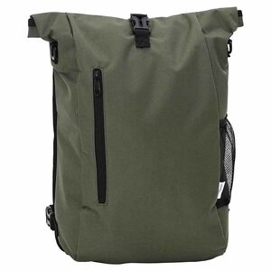 vidaXL Torba rowerowa Oliwkowy 31 x 13 x 58 cm Poliester