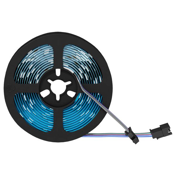 vidaXL Taśma LED 4 pcs Czarny i przezroczysty 300 cm Miedź i plastik