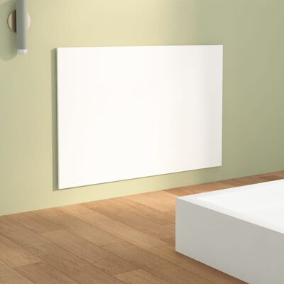 vidaXL Wezgłowie łóżka, białe, 120x1,5x80 cm, materiał drewnopochodny