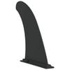 vidaXL Fin do SUP 3,5 x 18 x 21,5 cm nylon Czarny