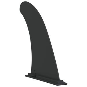 vidaXL Fin do SUP 3,5 x 18 x 21,5 cm nylon Czarny