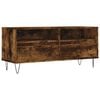 vidaXL Szafka pod TV, przydymiony dąb, 100x34,5x44,5 cm