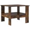 vidaXL Stolik kawowy Dąb wędzony 57 x 55 x 45 cm Drewno inżynieryjne
