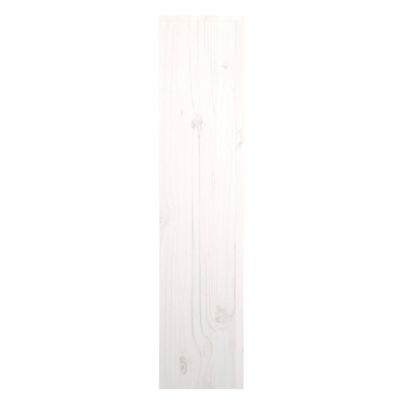 vidaXL Osłona grzejnika, biała, 79,5x19x84 cm, lite drewno sosnowe
