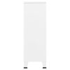 vidaXL Szafa w stylu industrialnym, biała, 67x35x107 cm, stal