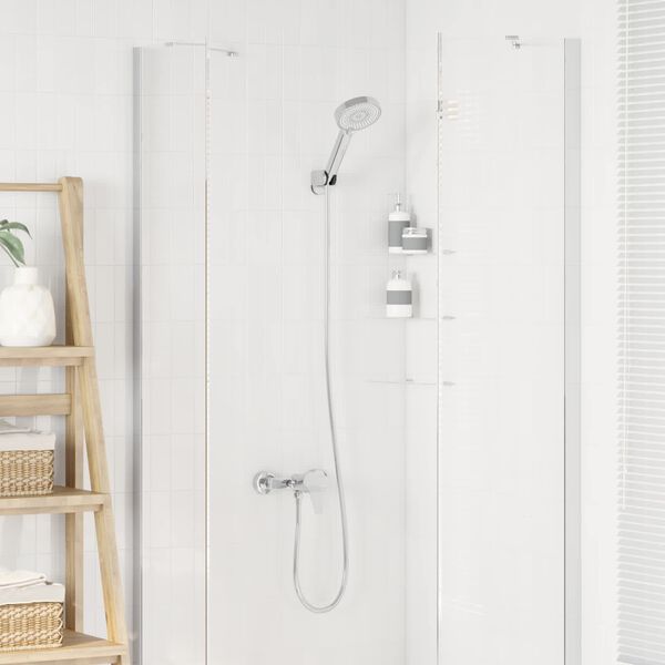 vidaXL Zestaw Gł&oacute;wicy Prysznicowej chrom G 1 / 2 cala Mosiądz