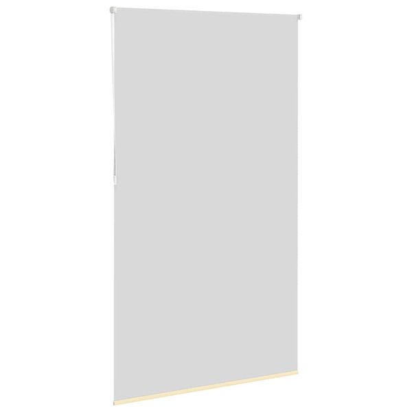 vidaXL Roleta zaciemniająca beżowa 125x210cm Szerokość tkaniny 121,6cm