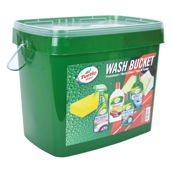 Turtle Wax 7-częściowy zestaw do pielęgnacji samochodu, z wiaderkiem
